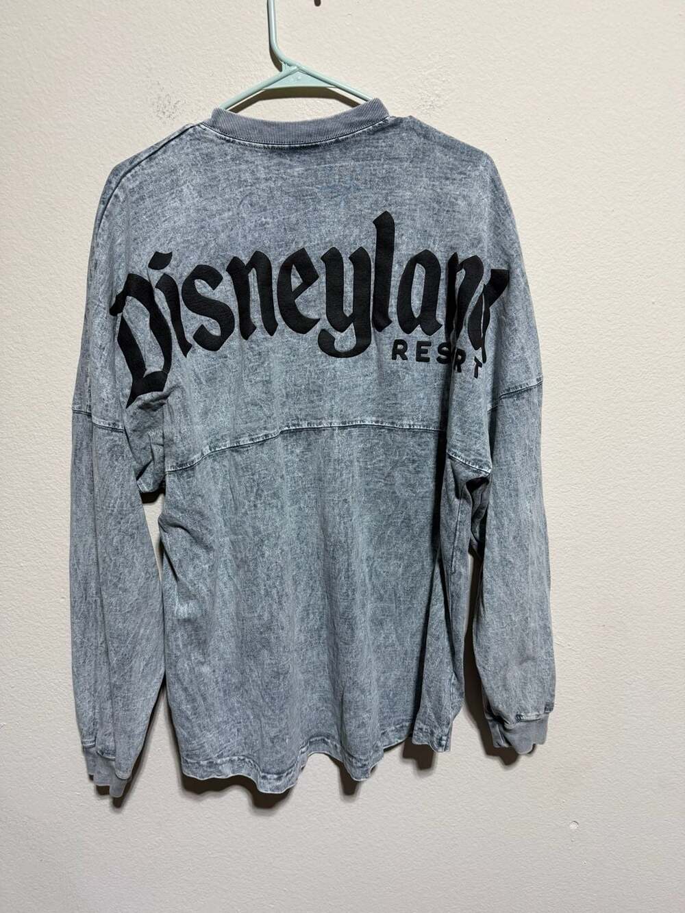 Disney Parks Disneyland Resort Acid Wash Spirit Jersey Long Sleeve - Picture 3 of 3